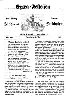 Würzburger Stadt- und Landbote Sonntag 8. Mai 1859