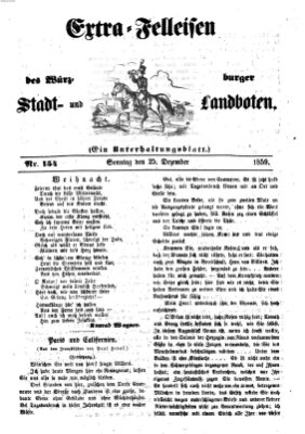 Würzburger Stadt- und Landbote Sonntag 25. Dezember 1859