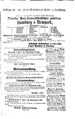 Würzburger Stadt- und Landbote Montag 29. Juni 1863