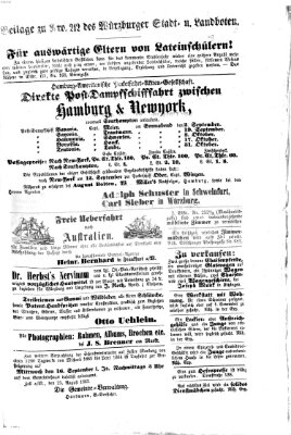 Würzburger Stadt- und Landbote Samstag 5. September 1863
