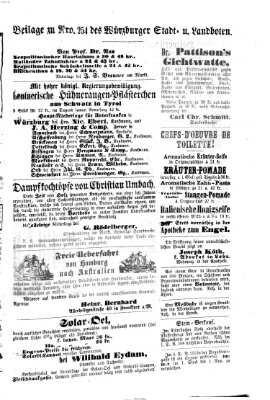 Würzburger Stadt- und Landbote Samstag 24. Oktober 1863