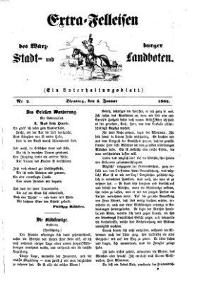 Extra-Felleisen (Würzburger Stadt- und Landbote) Dienstag 5. Januar 1864