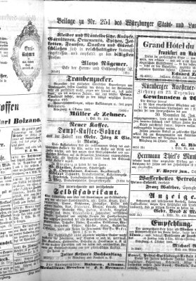 Würzburger Stadt- und Landbote Samstag 20. Oktober 1866