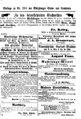 Würzburger Stadt- und Landbote Donnerstag 31. Oktober 1867