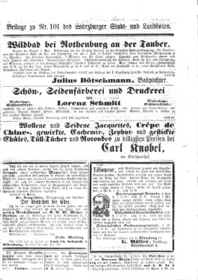 Würzburger Stadt- und Landbote Mittwoch 28. April 1869