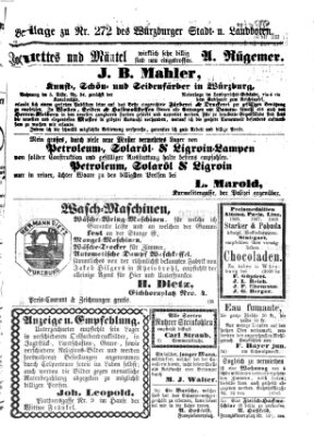 Würzburger Stadt- und Landbote Montag 15. November 1869
