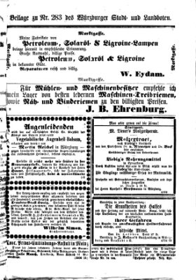 Würzburger Stadt- und Landbote Samstag 27. November 1869