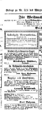 Würzburger Stadt- und Landbote Montag 19. Dezember 1870