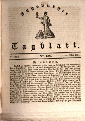 Augsburger Tagblatt Freitag 20. Mai 1831