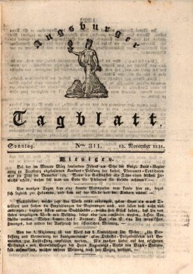 Augsburger Tagblatt Sonntag 13. November 1831