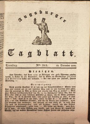Augsburger Tagblatt Dienstag 13. Dezember 1831