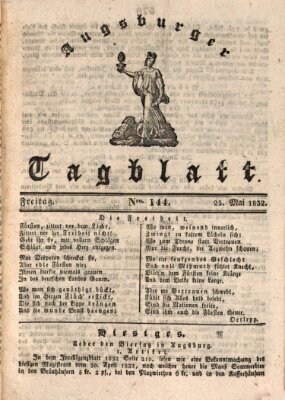 Augsburger Tagblatt Freitag 25. Mai 1832