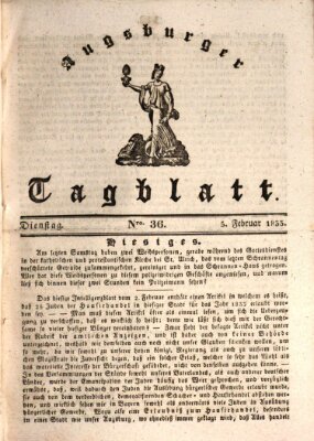 Augsburger Tagblatt Dienstag 5. Februar 1833