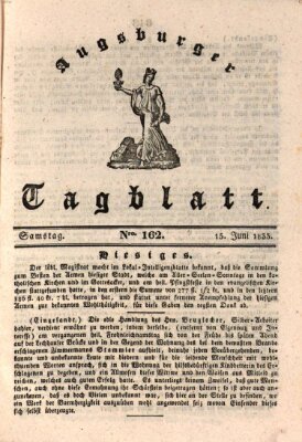 Augsburger Tagblatt Samstag 15. Juni 1833