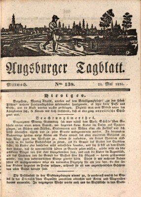 Augsburger Tagblatt Mittwoch 21. Mai 1834