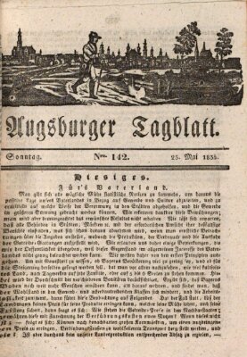 Augsburger Tagblatt Sonntag 25. Mai 1834