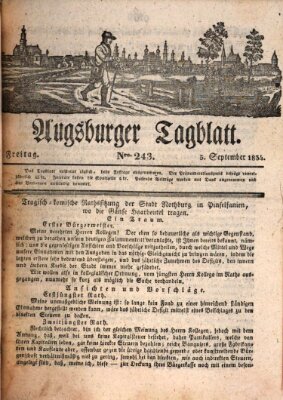 Augsburger Tagblatt Freitag 5. September 1834