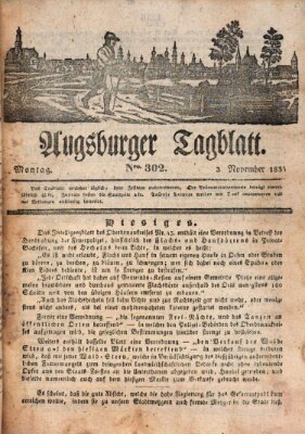 Augsburger Tagblatt Montag 3. November 1834