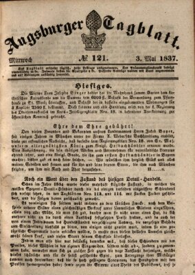 Augsburger Tagblatt Mittwoch 3. Mai 1837