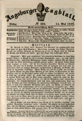 Augsburger Tagblatt Freitag 14. Mai 1847