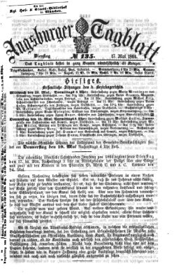 Augsburger Tagblatt Dienstag 17. Mai 1864