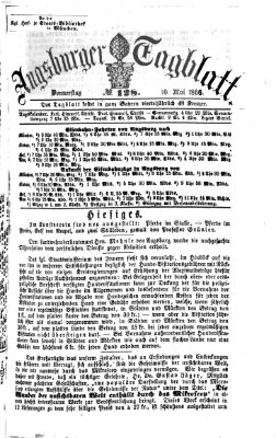 Augsburger Tagblatt Donnerstag 10. Mai 1866