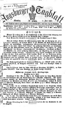 Augsburger Tagblatt Montag 8. Juli 1867