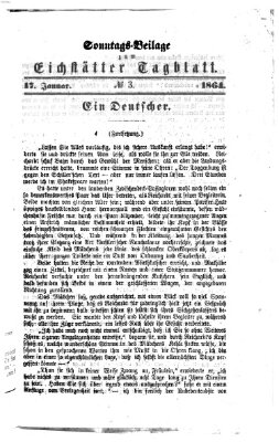 Eichstätter Tagblatt Sonntag 17. Januar 1864