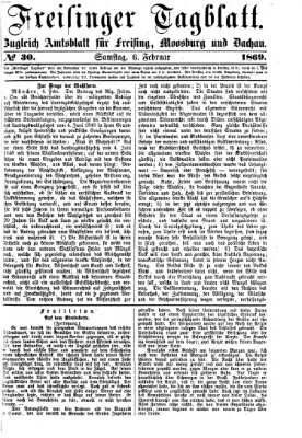 Freisinger Tagblatt (Freisinger Wochenblatt) Samstag 6. Februar 1869