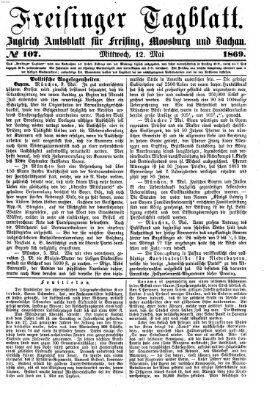 Freisinger Tagblatt (Freisinger Wochenblatt) Mittwoch 12. Mai 1869