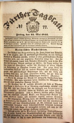 Fürther Tagblatt Freitag 14. Mai 1841
