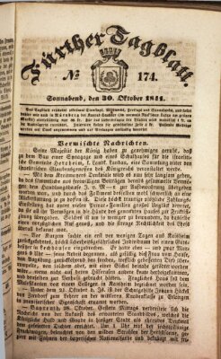 Fürther Tagblatt Samstag 30. Oktober 1841