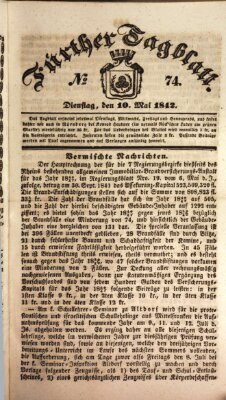 Fürther Tagblatt Dienstag 10. Mai 1842