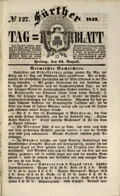Fürther Tagblatt Freitag 11. August 1843