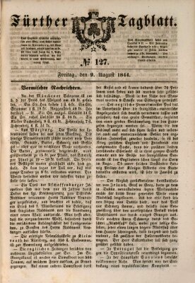 Fürther Tagblatt Freitag 9. August 1844