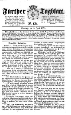 Fürther Tagblatt Sonntag 5. Juni 1853