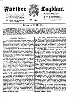 Fürther Tagblatt Dienstag 29. Mai 1855
