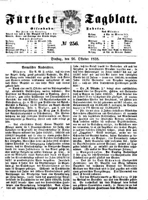 Fürther Tagblatt Dienstag 26. Oktober 1858