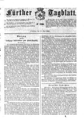 Fürther Tagblatt Dienstag 27. Mai 1862