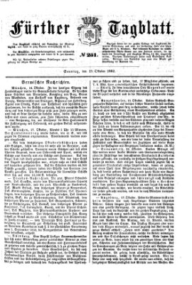 Fürther Tagblatt Sonntag 19. Oktober 1862