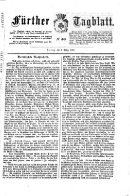 Fürther Tagblatt Freitag 6. März 1863