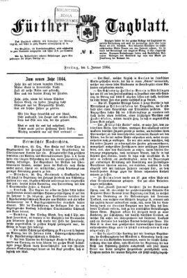 Fürther Tagblatt Freitag 1. Januar 1864