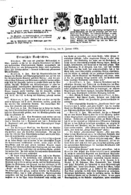 Fürther Tagblatt Samstag 9. Januar 1864