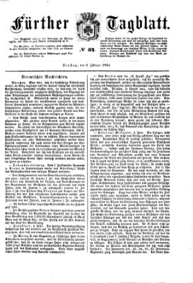 Fürther Tagblatt Dienstag 9. Februar 1864