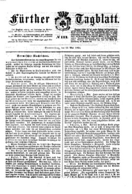 Fürther Tagblatt Donnerstag 12. Mai 1864