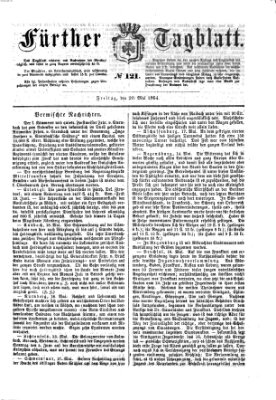 Fürther Tagblatt Freitag 20. Mai 1864
