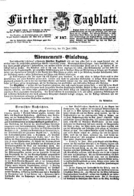 Fürther Tagblatt Sonntag 19. Juni 1864