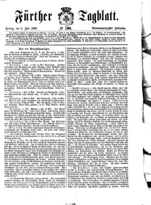 Fürther Tagblatt Freitag 6. Juli 1866