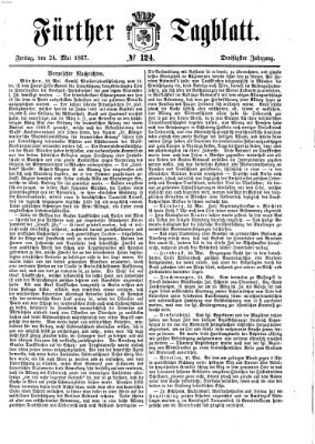 Fürther Tagblatt Freitag 24. Mai 1867