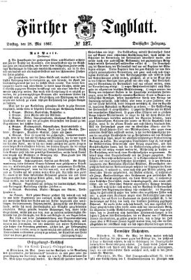 Fürther Tagblatt Dienstag 28. Mai 1867